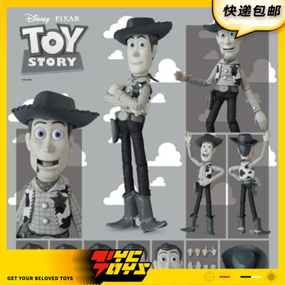 【TYCTOYS】定金预售 MEDICOM TOY玩具总动员终极胡迪BW黑白版