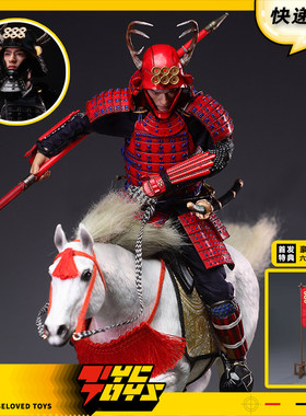 【TYCTOYS】现货 D12TOYS日本第一兵真田幸村1/12可动人偶D12005