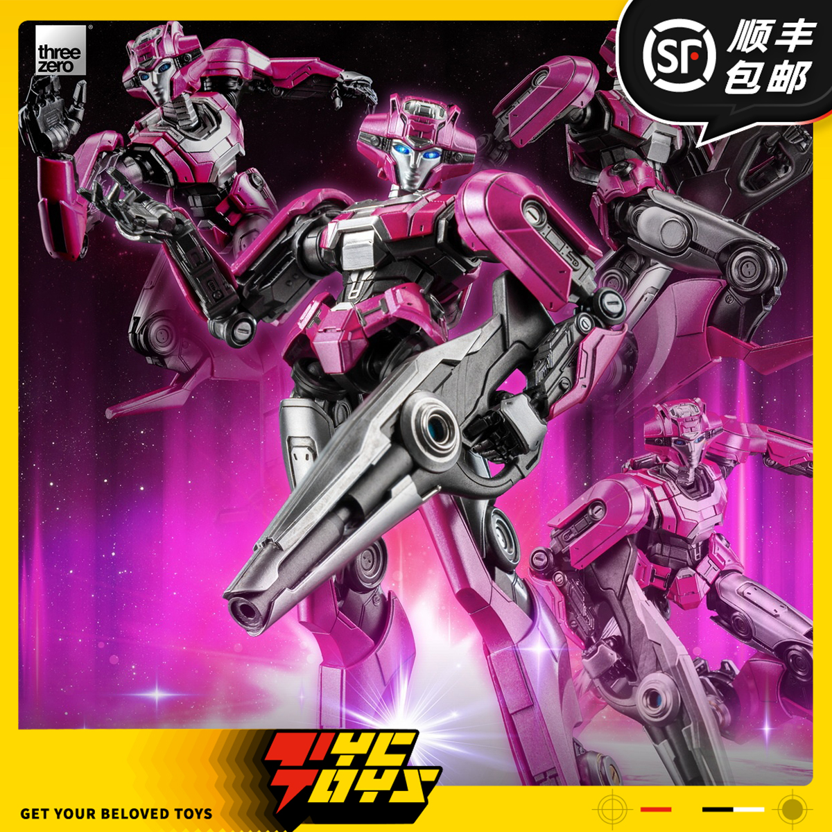 【TYCTOYS】现货 THREEZERO MDLX变形金刚起源ELITA1艾丽塔3Z0850
