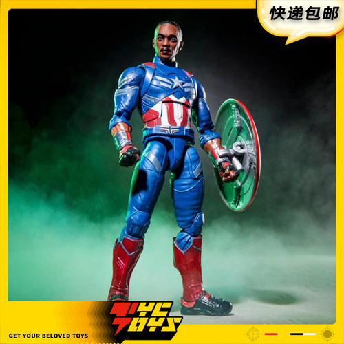 【TYCTOYS】定金预售 孩之宝漫威传奇复联5毁灭之日美国队长山姆