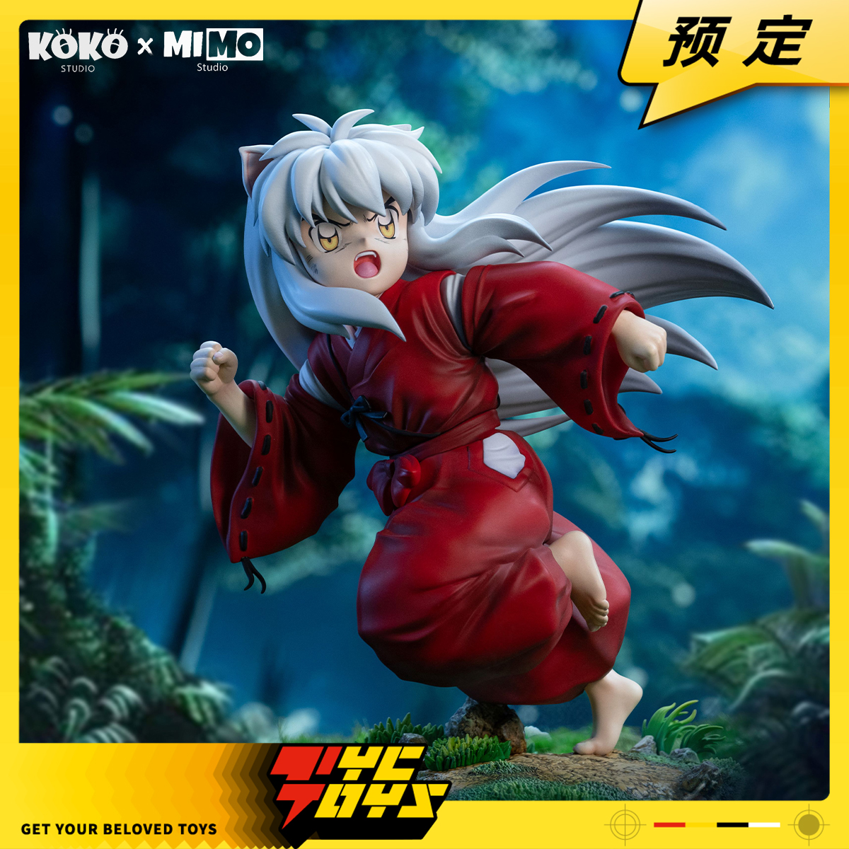 【TYCTOYS】定金预售 MIMO工作室奔跑童年小犬夜叉手办摆件雕像