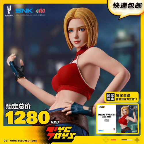 【TYCTOYS】定金预售VERYCOOL SNK拳皇14布鲁玛丽1/6可动VCF-2071
