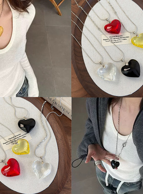 ins博主同款钛钢长款项链