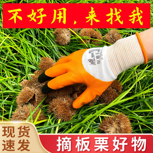 板栗手套剥壳专用909防刺采摘