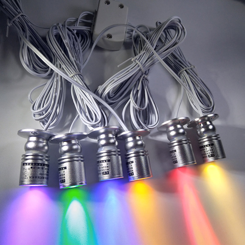 小射灯led柜台珠宝首饰射灯微型迷你酒柜模型产品3W暖光 展柜射灯