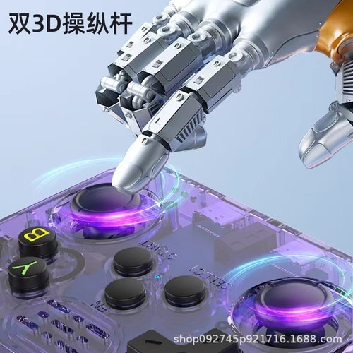 外贸跨境开源r36s掌机游戏机童年怀旧便携PSP掌上经典家用3D游戏