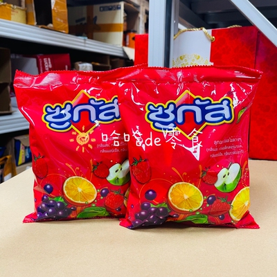 泰国sugus什锦味袋装瑞士糖
