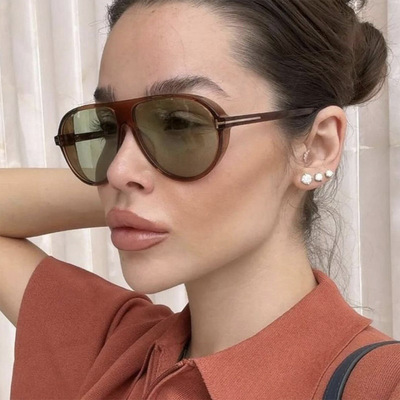 蛤蟆形太阳镜女小框太阳眼镜