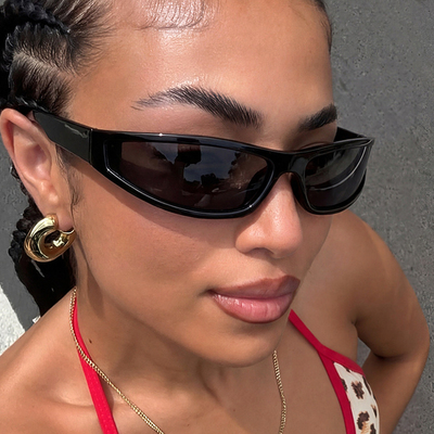 欧美复古太阳眼镜女y2k辣妹墨镜