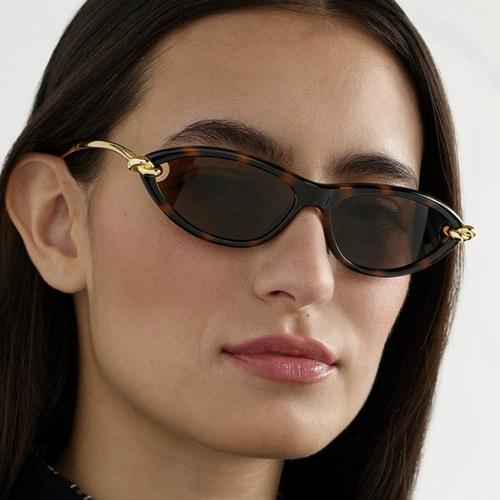 椭圆太阳镜欧美墨镜小众太阳眼镜