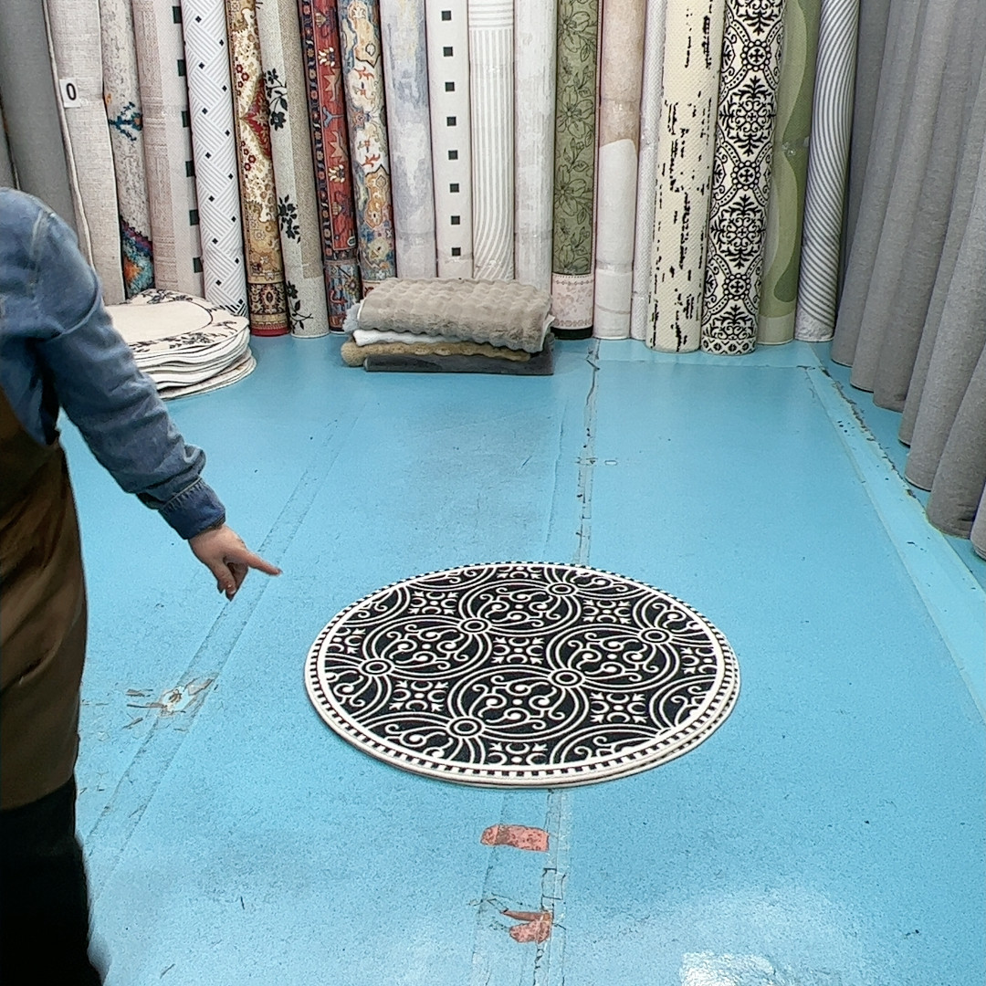 1.4米圆形棉布底仿羊绒定制不退换(尺寸误差1-3cm）,居家布艺,地毯,淘宝优惠券,粉丝福利购,淘宝优惠卷