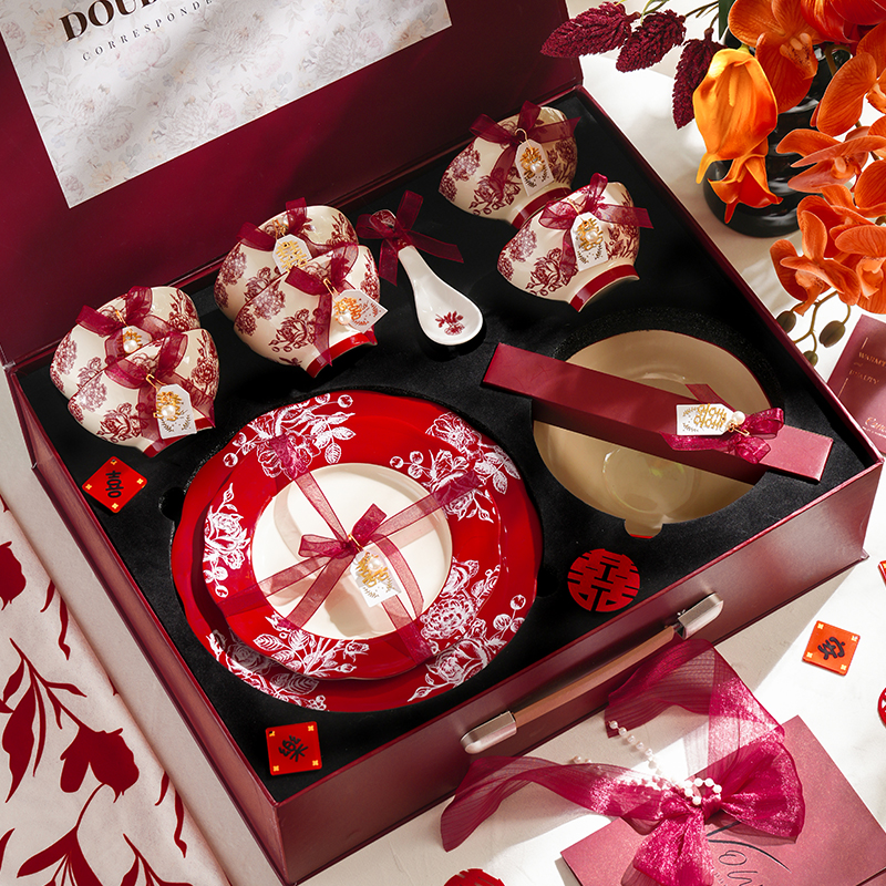 新婚礼物送新人闺蜜喜庆