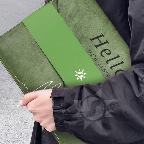 商务内胆包杜邦纸通勤手拿包