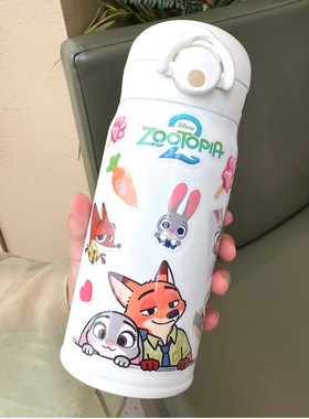 防水贴纸水杯保温杯装饰手账行李箱头盔可爱卡通IY贴透明无痕PVC