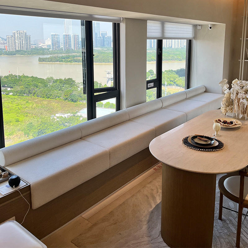 玛度2024新品定制飘窗沙发卧室客厅飘窗垫奶油风飘窗改造榻榻米,住宅家具,懒人沙发,淘宝优惠券,粉丝福利购,淘宝优惠卷