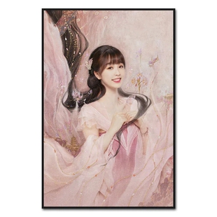 东方青苍苍兰诀小兰花diy数字油画王鹤棣虞书欣手绘填色装饰挂画