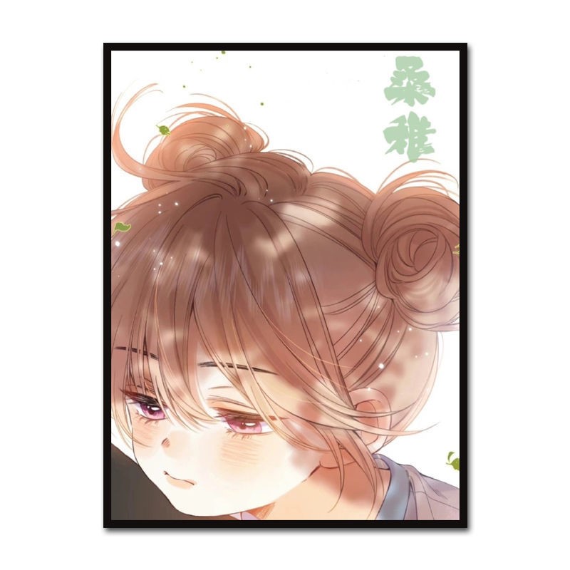 偷偷藏不住动漫diy数字油画段嘉许桑稚甜爱小说人物手绘填色画画