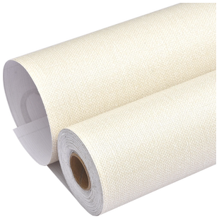 自粘墙纸防水防潮背景墙面壁纸纯色布纹墙贴学生宿舍墙壁翻新贴纸