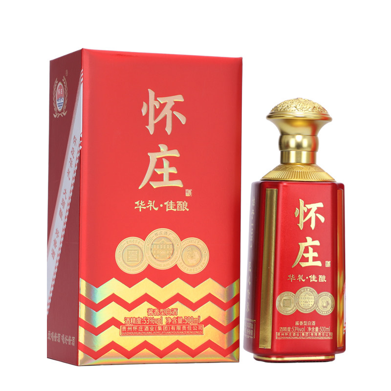 华礼佳酿53度纯粮坤沙酒整箱6瓶