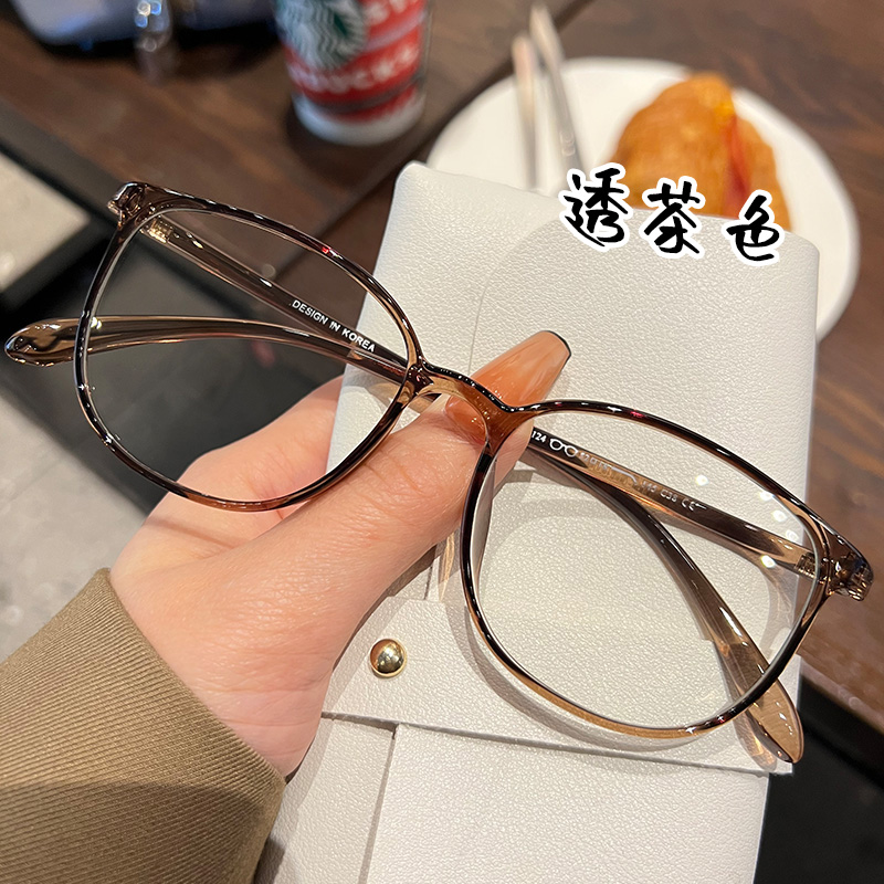 tr90框架防蓝光眼镜复古