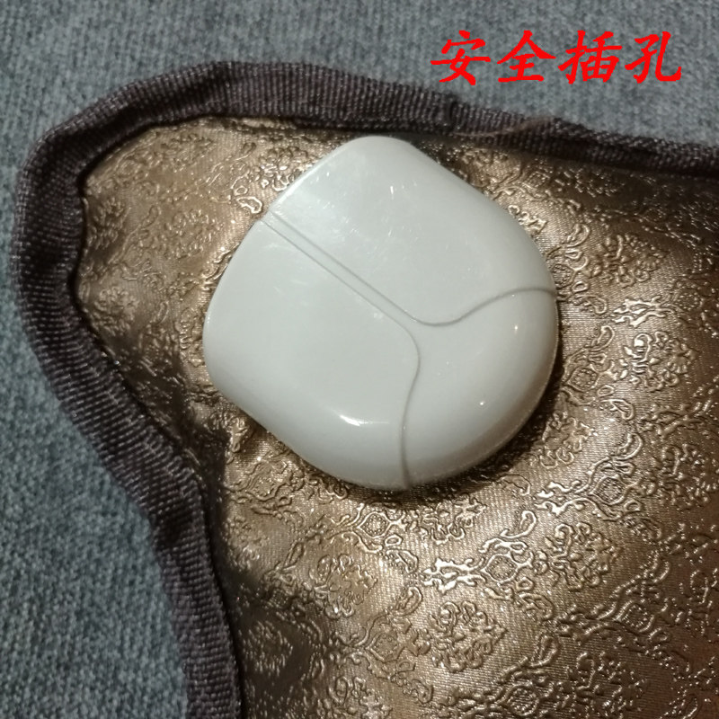 천연 수라바야 붉은 운석 전기 난방 겨울 따뜻한 자기 치료 건강 베개 경추 보호 베개는 수면을 돕고 마음을 진정시킵니다