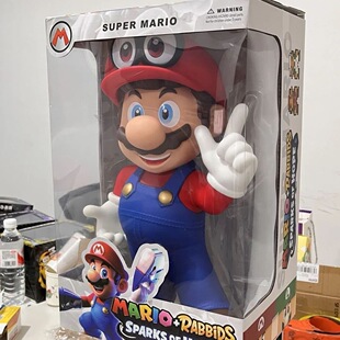 超级玛丽奥德赛大号马里奥甩帽手办39cm模型摆件公仔玩具礼物摆件