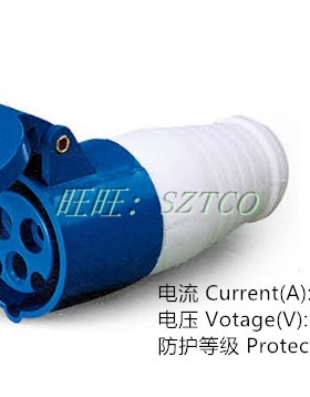 AJCEE航空工业连接器 插头插座AJ-213 223 16A32A4芯3芯5芯