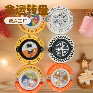 小红书同款每日命运转盘盲盒选择题神器桌面玩具潮玩生日礼物现货