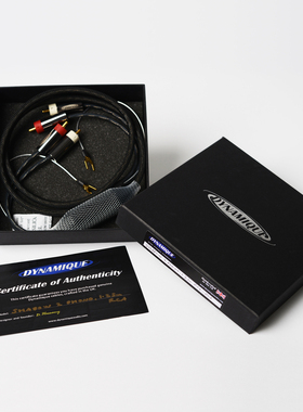 英国原装进口 DYNAMIQUE纯银RCA – RCA唱臂线  Shadow 2号唱臂线