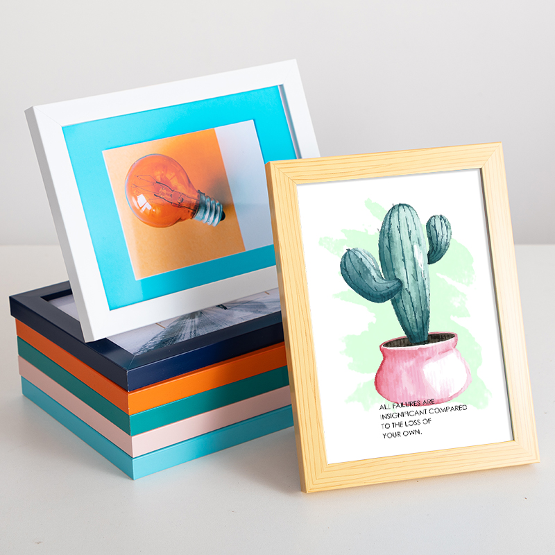 创意5寸婚纱儿童定制相框摆台