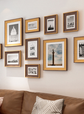 照片墙组合相框挂墙免打孔装饰客厅卧室餐厅沙发背景墙像框照片框