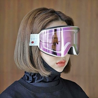 Грибная голова Doorek Double -Layer Anti -Fog Column Surfe Ski зеркало магнитное поглощающее анти -ффо -линзу лыжные очки