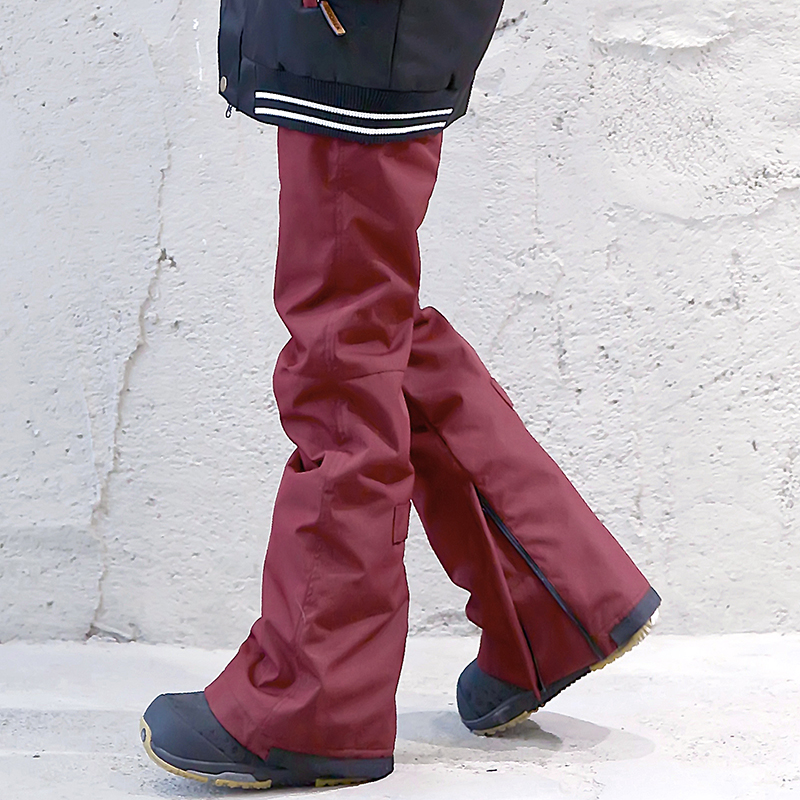 doorek蘑菇头多色夹棉防水滑雪裤