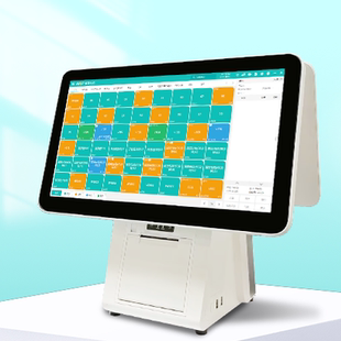 中性M600单屏双屏15.6寸win触摸一体机餐饮零售便利饮品收银系统