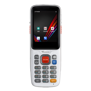 韦尔讯小白手持终端 pda手持数据终端数据采集器 工业级巴枪手机妈妈驿站极兔快递物流软件通用