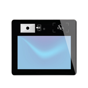 韦尔讯 10.1英寸电容触摸屏刷卡扫码一体机工控机 工业点餐收银平板电脑嵌入式云屏 壁挂电容触控查询终端机