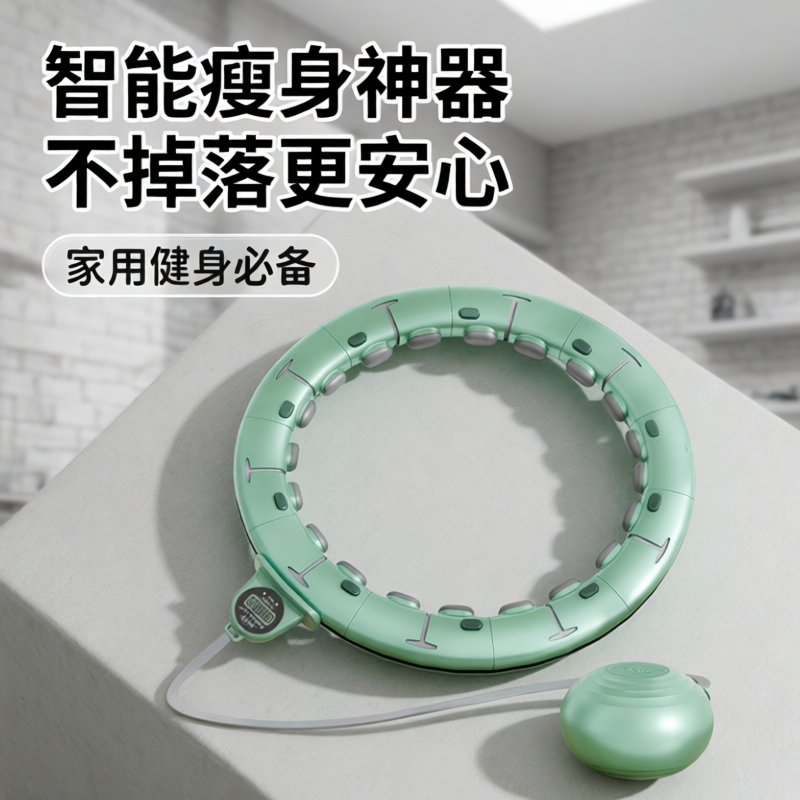 宋轶同款智能静音不掉落呼啦圈