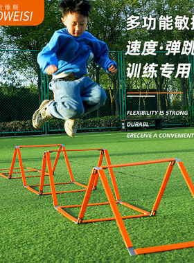 敏捷梯体能绳梯敏捷体能圈跨栏架多功能折叠梯儿童跳格梯训练器材