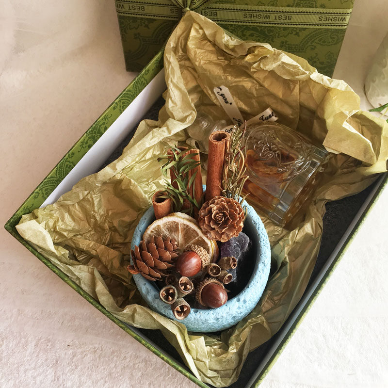 天然香薰礼盒松果坚果香调家居装饰摆件礼盒装高级礼物,家居饰品,香薰礼盒,淘宝优惠券,粉丝福利购,淘宝优惠卷