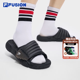 FILA FUSION斐乐潮牌男鞋拖鞋2026夏季新款运动凉鞋鞋子休闲凉拖