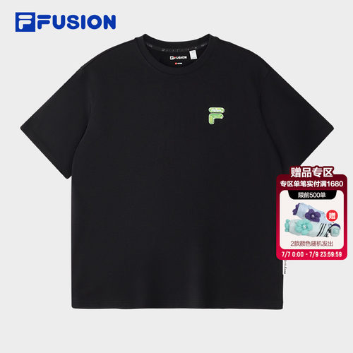 FILAFUSION斐乐情侣短袖T