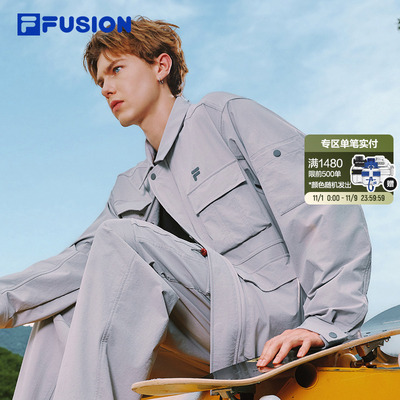 FILAFUSION斐乐男士梭织外套