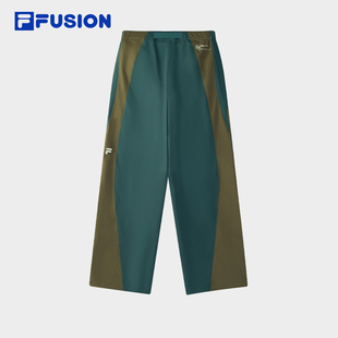 2025秋季 梭织长裤 新款 机能直筒伞兵裤 FILA 休闲裤 FUSION斐乐男裤