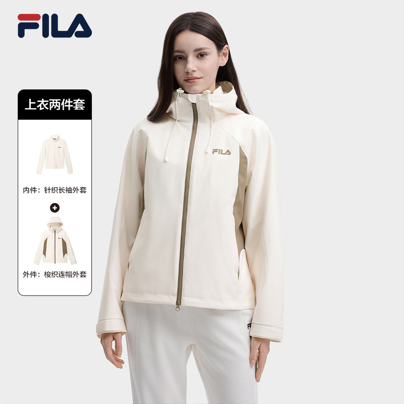 FILA斐乐女士梭织两件套