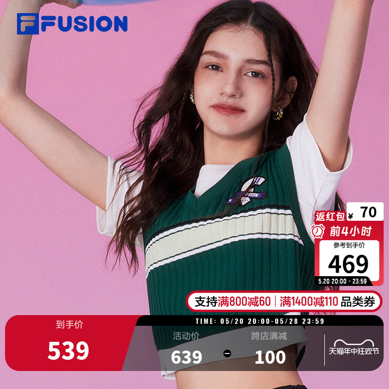 FILAFUSION斐乐女子编织衫