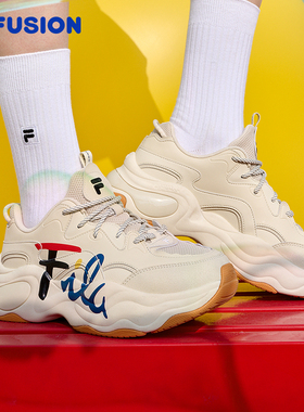 泡泡鞋丨FILA FUSION斐乐女鞋老爹鞋运动鞋春季厚底增高休闲鞋子