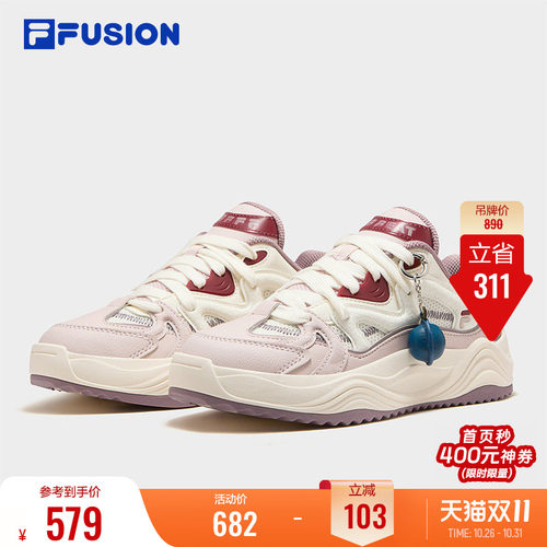 FILAFUSION板鞋女子网面休闲鞋