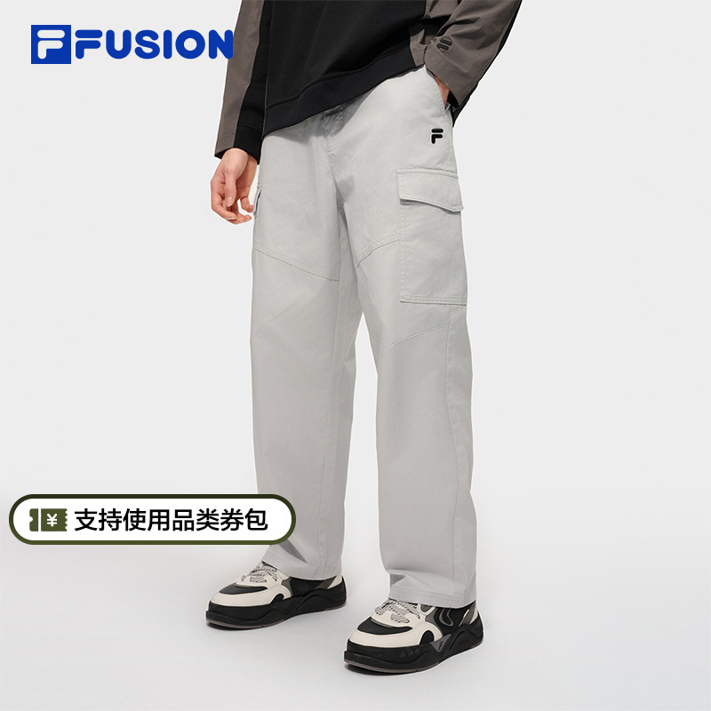 FILAFUSION斐乐潮牌工装长裤男