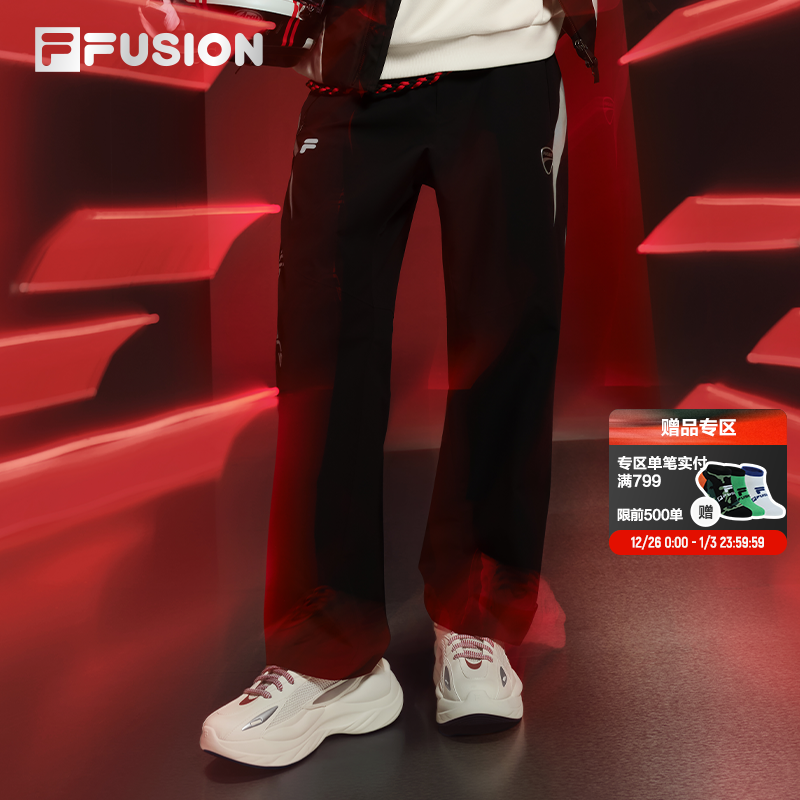 FILAFUSION斐乐男子梭织长裤