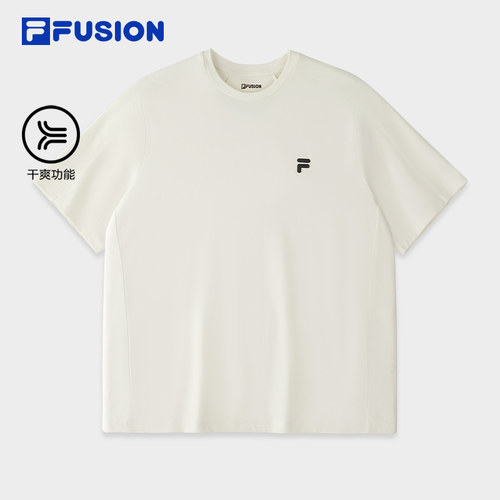 FILAFUSION斐乐潮牌针织短袖衫